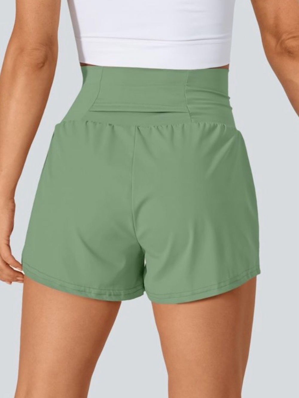 Halara SoftlyZero Airy High Waisted Yoga Shorts - Picture 7 of 8